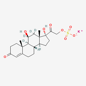 Cortisol-d4 21-Sulfate Potassium Salt