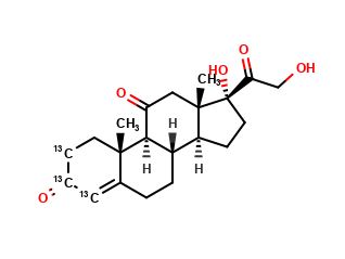 Cortisone-[13C3]