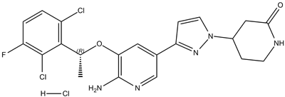 Crizotinib metabolite hydrochloride