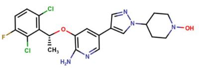 Crizotinib piperidin-1-Hydroxy Impurity