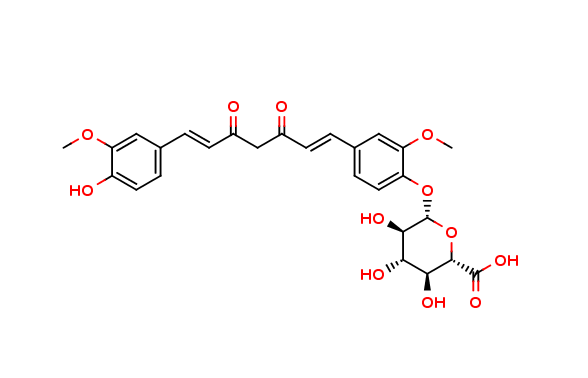 Curcumin 4-O-β-D-glucuronide