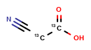 Cyanoacetic Acid-13C2