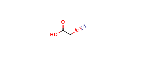 Cyanoacetic acid 13C
