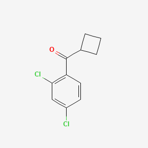Cyclobutyl 2,4-dichlorophenyl ketone