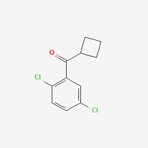 Cyclobutyl 2,5-dichlorophenyl ketone