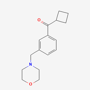 Cyclobutyl 3-(morpholinomethyl)phenyl ketone