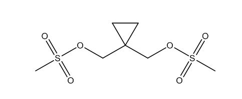 Cyclopropane-1,1- diylbis(methylene) dimethanesulfonate