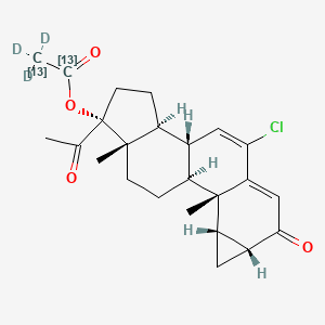 Cyproterone Acetate - 13C2 D3