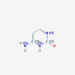 Cytosine-2,4-13C2,15N3