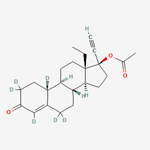 D-(-)-Norgestrel-d6 17-Acetate