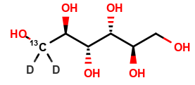 D-[1-13C;1,1'-D2]mannitol