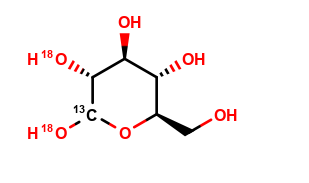 D-[1-13C;1,2-18O2]glucose