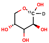 D-[1-13C;1-D]ribose