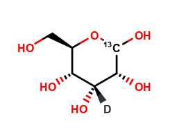 D-[1-13C;3-D]glucose