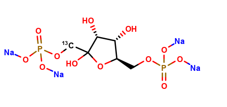 D-[1-13C]fructose 1,6-bisphosphate (sodium salt)
