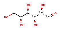 D-[1,2,3-13C3]galactose