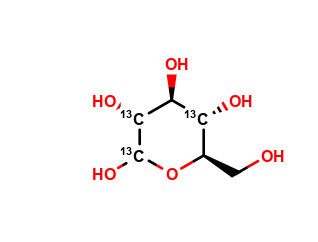 D-[1,2,4-13C3]glucose