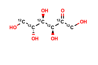 D-[UL-12C6]fructose (13C depleted)