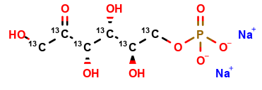 D-[UL-13C6]fructose 6-phosphate (disodium salt, hydrate)