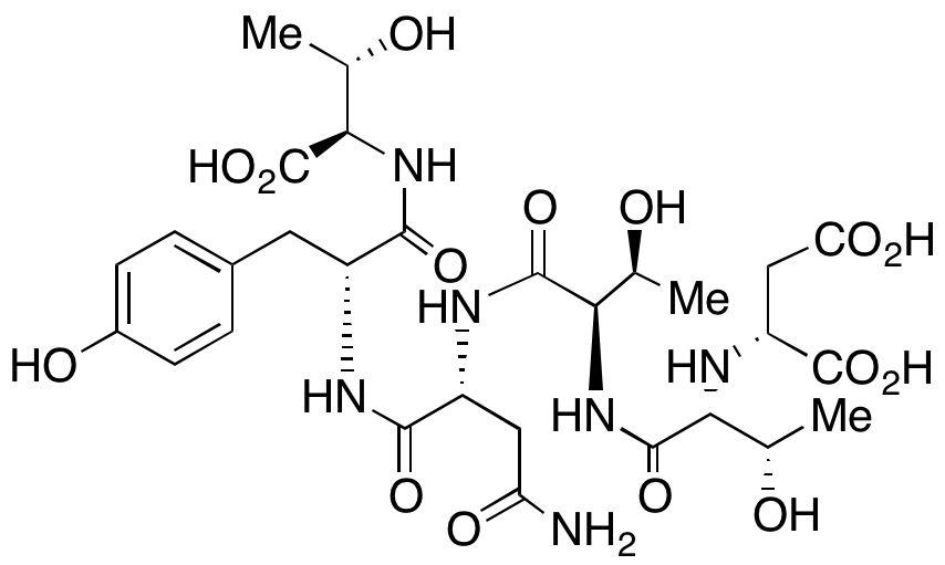 D-Aspartyl-D-Threonyl-d3-D-threonyl-d3-D-asparaginyl-D-tyrosyl-D-Threonine