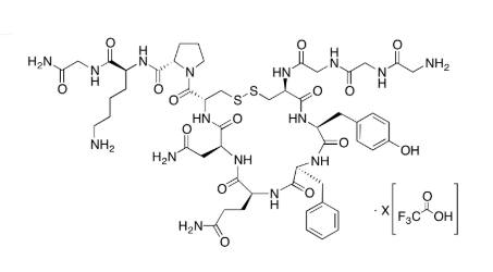 D-Cys(4)-Terlipressin Trifluoroacetic Acid Salt