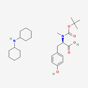 D-Tyrosine,N-[(1,1-dimethylethoxy)carbonyl]-N-methyl-