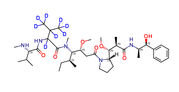 Monomethyl auristatin E-d8