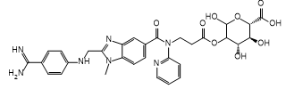 Dabigatran 2-O-acylglucuronide metabolite