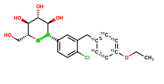 Dapagliflozin-6-13C