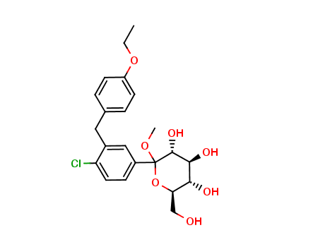 Dapagliflozin methoxy pyranose impurity