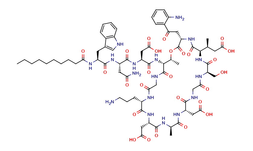 Daptomycin β-Isomer