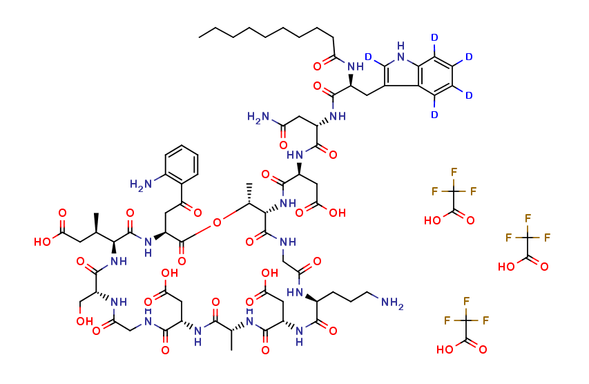 Daptomycin D5 Trifluoroacetate