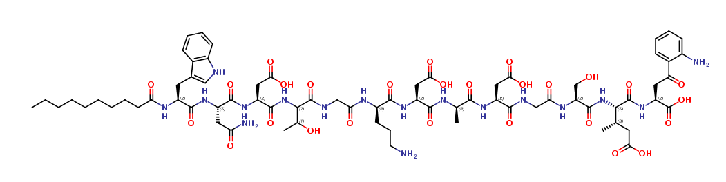 Daptomycin Lactone hydrolysis