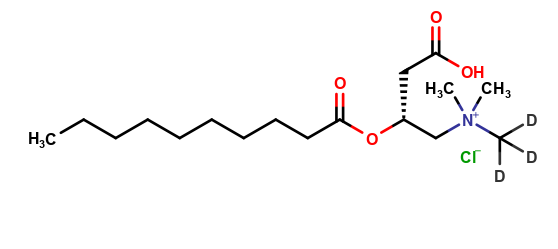 Decanoyl-L-Carnitine-[d3] Hydrochloride (Solution)