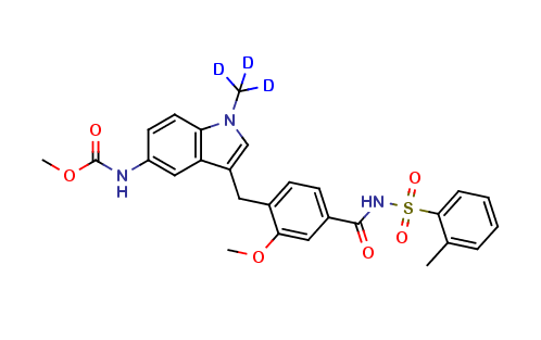 Decyclopentyl Zafirlukast D3 Methyl Ester