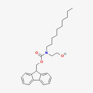 Decyl(2-hydroxyethyl)-carbamic Acid 9H-Fluoren-9-ylmethyl Ester
