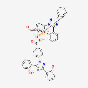 Deferasirox Ferrate(III) Tripotassium  Complex Methanoate Hydrate