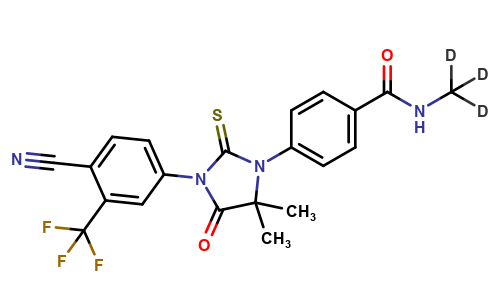 Defluoro-MDV 3100-d3 (Defluoro-enzalutamide-d3)