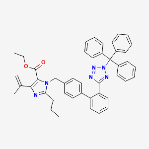 Dehydro N2-Triphenylmethyl Olmesartan Ethyl Ester