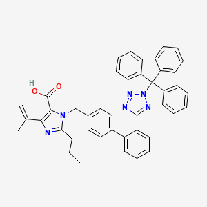 Dehydro N2-Triphenylmethyl Olmesartan