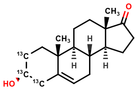 Dehydroepiandrosterone-[13C3] (Solution)