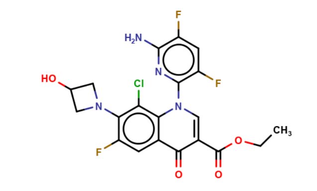 Delafloxacin ethylester