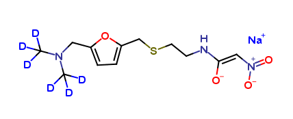 Demethylamino Ranitidine-d6 Acetamide Sodium