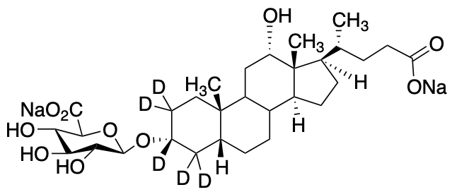 Deoxycholic Acid-2,2,3,4,4-d5 3-O-ß-D-Glucuronide Disodium Salt