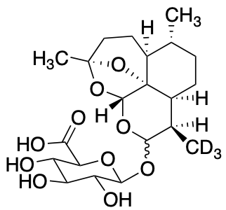 Deoxydihydro Artemisinin �-D-Glucuronide (Mixture of Isomers)-D3