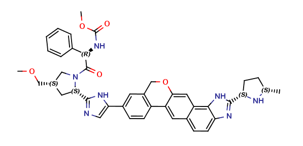 Des (N-(Methoxycarbonyl)-L-valine) Velpatasvir