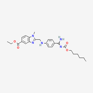 Des-(N-2-pyridyl-Beta-alanine Ethyl Ester) Dabigatran Etexilate 5-Ethyl Carboxylate