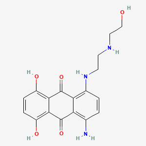 Des[2-[(2-Hydroxyethyl)amino]ethyl] Mitoxantrone