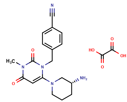 Des(2-Cyano) 4-Cyano Alogliptin oxalate Impurity