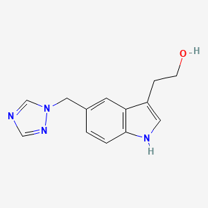 Des(dimethylamino)hydroxyrizatriptan